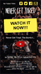 Mobile Screenshot of nofuturefilms.com